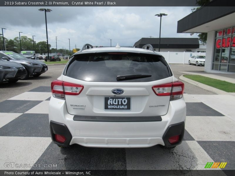 Crystal White Pearl / Black 2019 Subaru Crosstrek 2.0i Premium