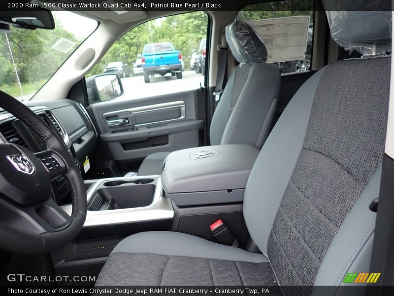 Patriot Blue Pearl / Black 2020 Ram 1500 Classic Warlock Quad Cab 4x4
