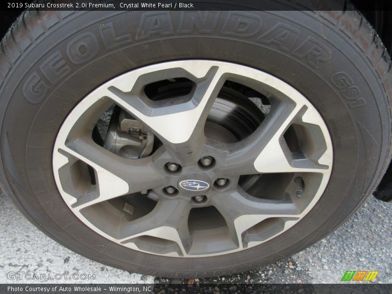 Crystal White Pearl / Black 2019 Subaru Crosstrek 2.0i Premium