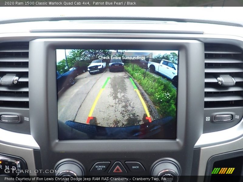 Patriot Blue Pearl / Black 2020 Ram 1500 Classic Warlock Quad Cab 4x4