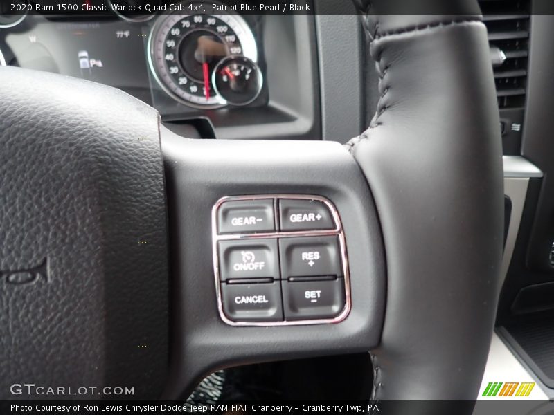 Patriot Blue Pearl / Black 2020 Ram 1500 Classic Warlock Quad Cab 4x4
