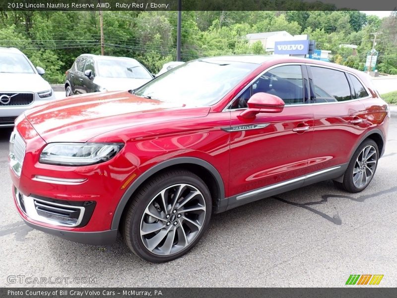 Ruby Red / Ebony 2019 Lincoln Nautilus Reserve AWD