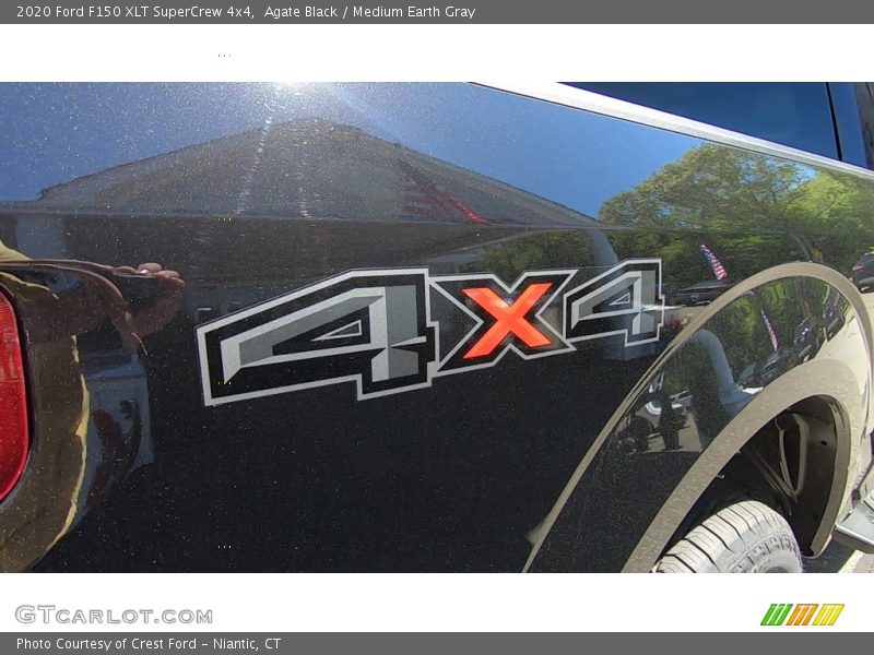 Agate Black / Medium Earth Gray 2020 Ford F150 XLT SuperCrew 4x4