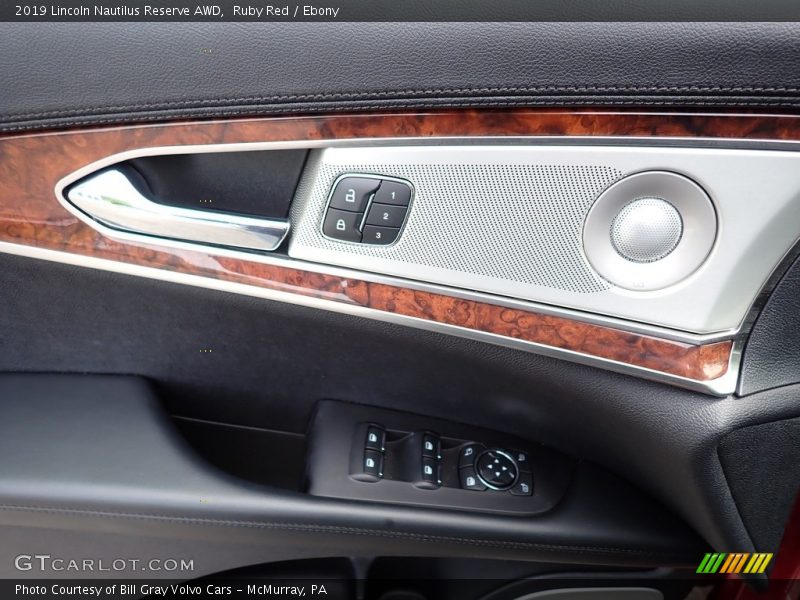 Ruby Red / Ebony 2019 Lincoln Nautilus Reserve AWD