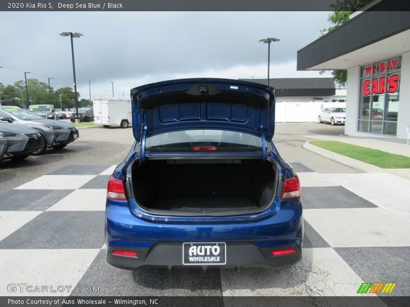 Deep Sea Blue / Black 2020 Kia Rio S