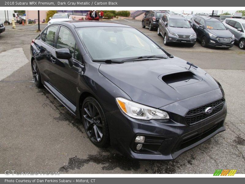 Dark Gray Metallic / Carbon Black 2018 Subaru WRX Premium