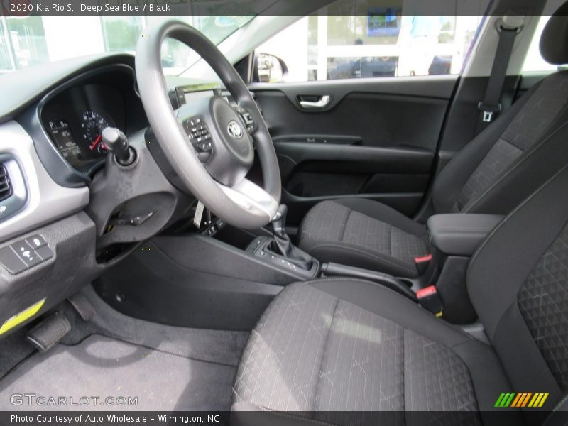 Deep Sea Blue / Black 2020 Kia Rio S
