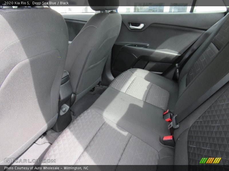 Deep Sea Blue / Black 2020 Kia Rio S