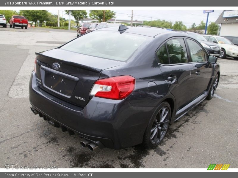 Dark Gray Metallic / Carbon Black 2018 Subaru WRX Premium