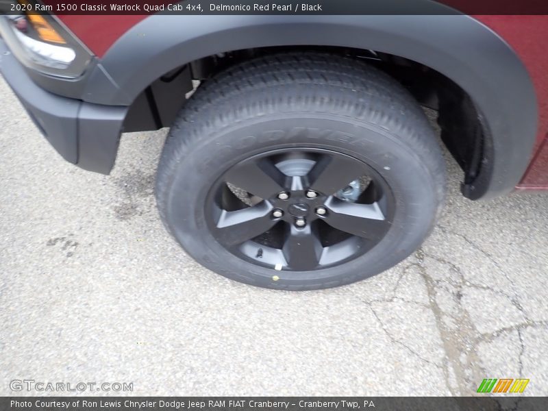 Delmonico Red Pearl / Black 2020 Ram 1500 Classic Warlock Quad Cab 4x4