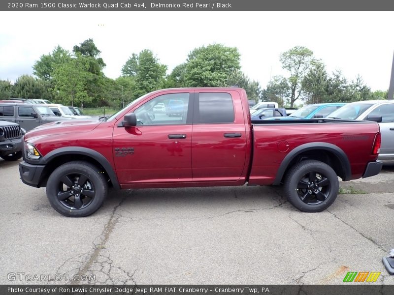  2020 1500 Classic Warlock Quad Cab 4x4 Delmonico Red Pearl