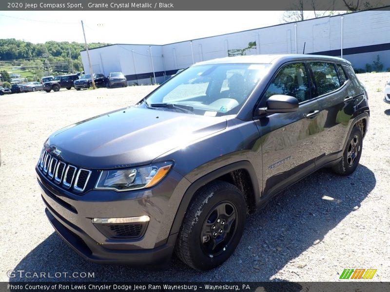 Granite Crystal Metallic / Black 2020 Jeep Compass Sport