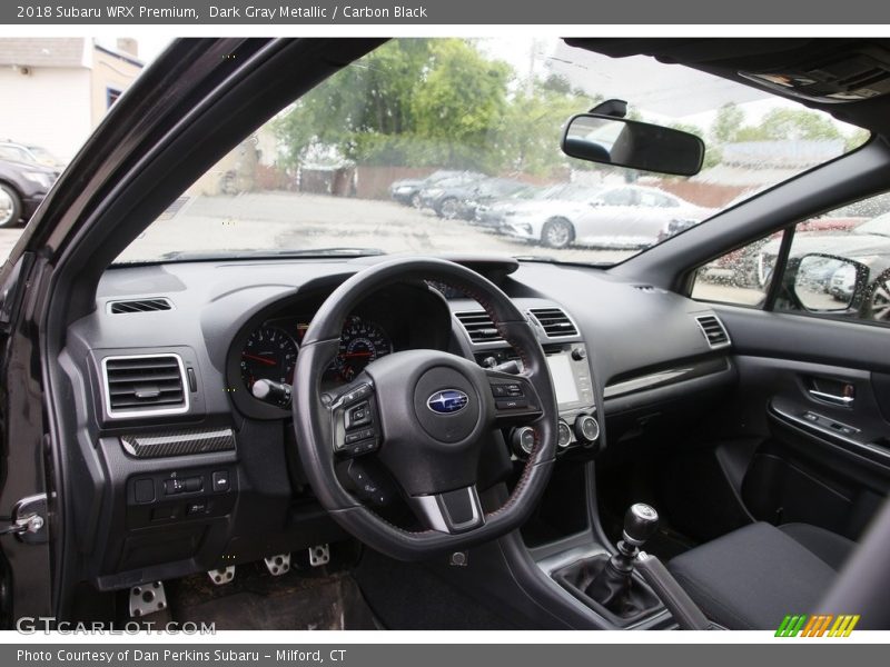 Dark Gray Metallic / Carbon Black 2018 Subaru WRX Premium