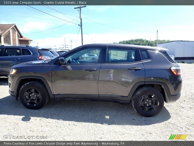 Granite Crystal Metallic / Black 2020 Jeep Compass Sport