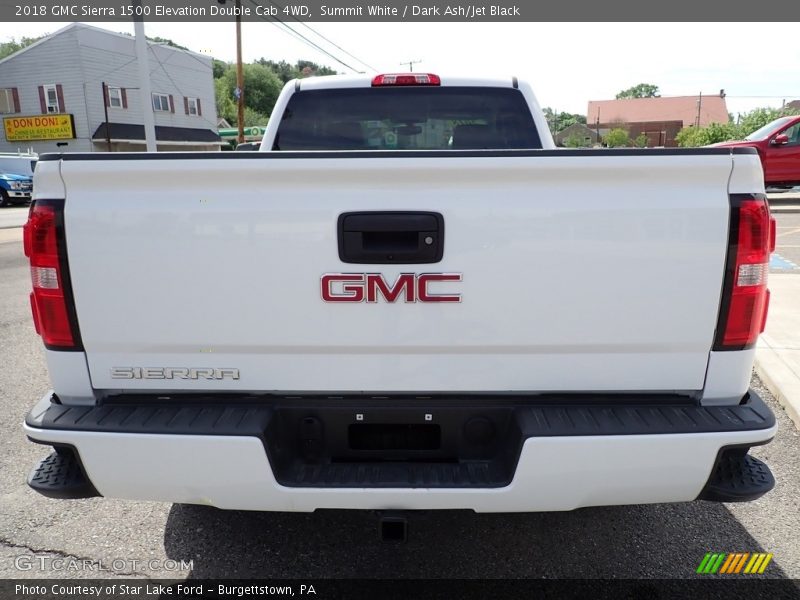 Summit White / Dark Ash/Jet Black 2018 GMC Sierra 1500 Elevation Double Cab 4WD