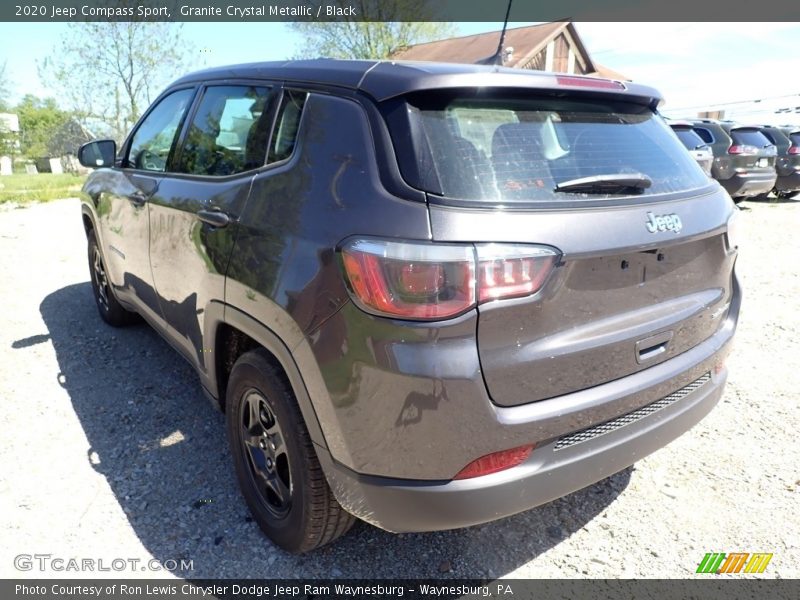 Granite Crystal Metallic / Black 2020 Jeep Compass Sport