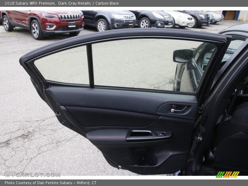 Dark Gray Metallic / Carbon Black 2018 Subaru WRX Premium