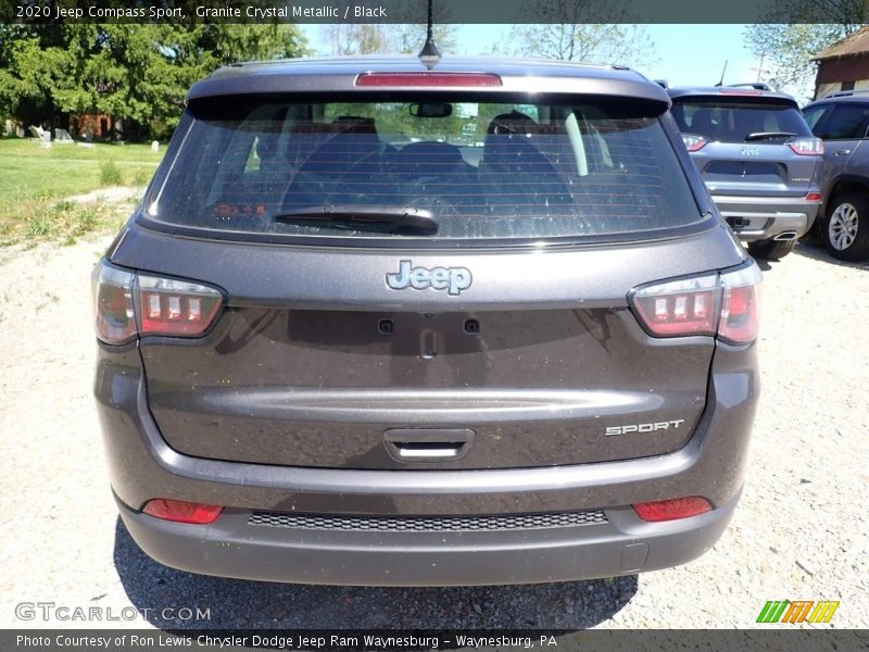 Granite Crystal Metallic / Black 2020 Jeep Compass Sport