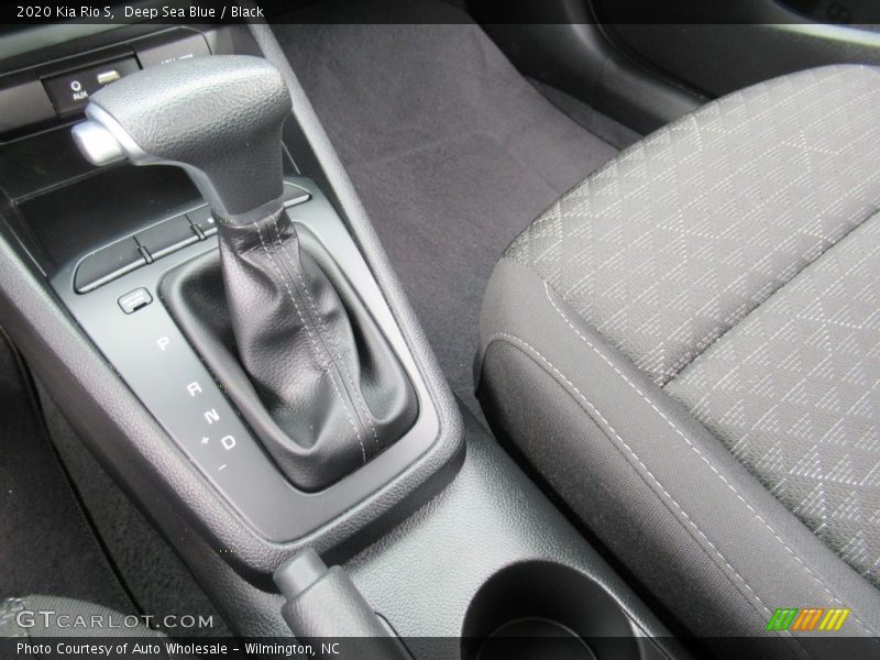 Deep Sea Blue / Black 2020 Kia Rio S