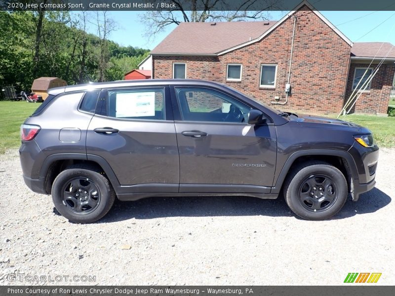Granite Crystal Metallic / Black 2020 Jeep Compass Sport