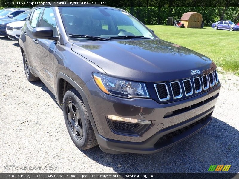 Granite Crystal Metallic / Black 2020 Jeep Compass Sport