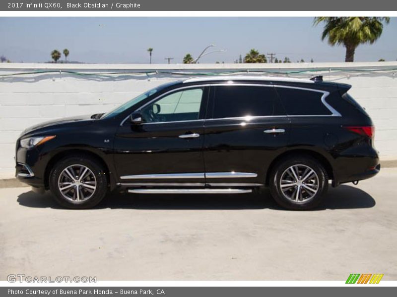  2017 QX60  Black Obsidian