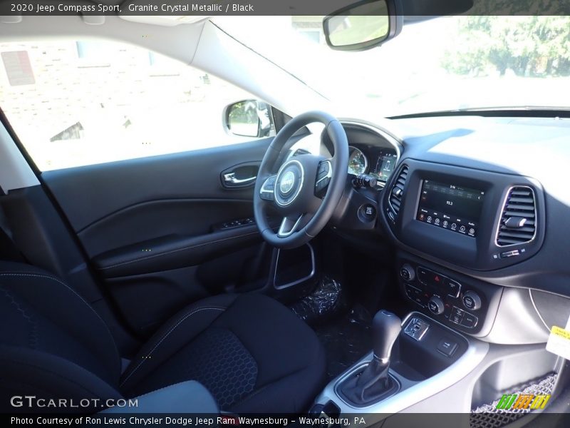 Granite Crystal Metallic / Black 2020 Jeep Compass Sport