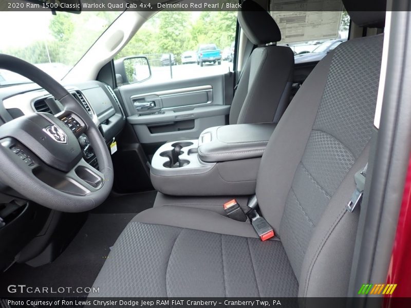 Delmonico Red Pearl / Black 2020 Ram 1500 Classic Warlock Quad Cab 4x4