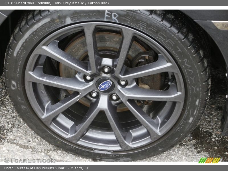 Dark Gray Metallic / Carbon Black 2018 Subaru WRX Premium