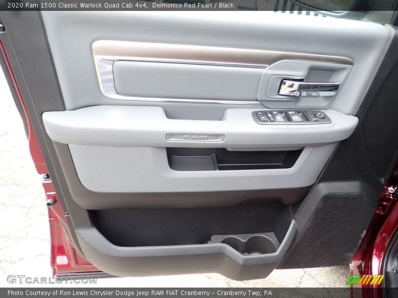 Delmonico Red Pearl / Black 2020 Ram 1500 Classic Warlock Quad Cab 4x4