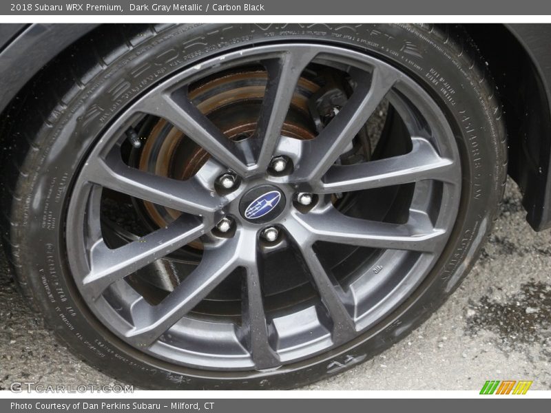 Dark Gray Metallic / Carbon Black 2018 Subaru WRX Premium