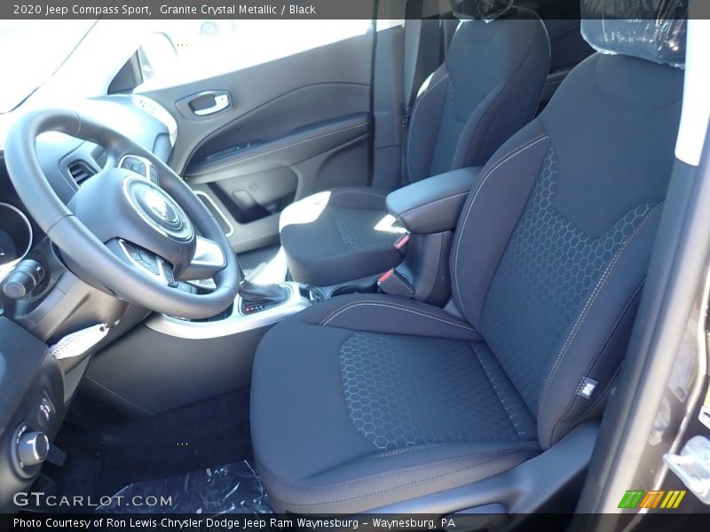 Granite Crystal Metallic / Black 2020 Jeep Compass Sport