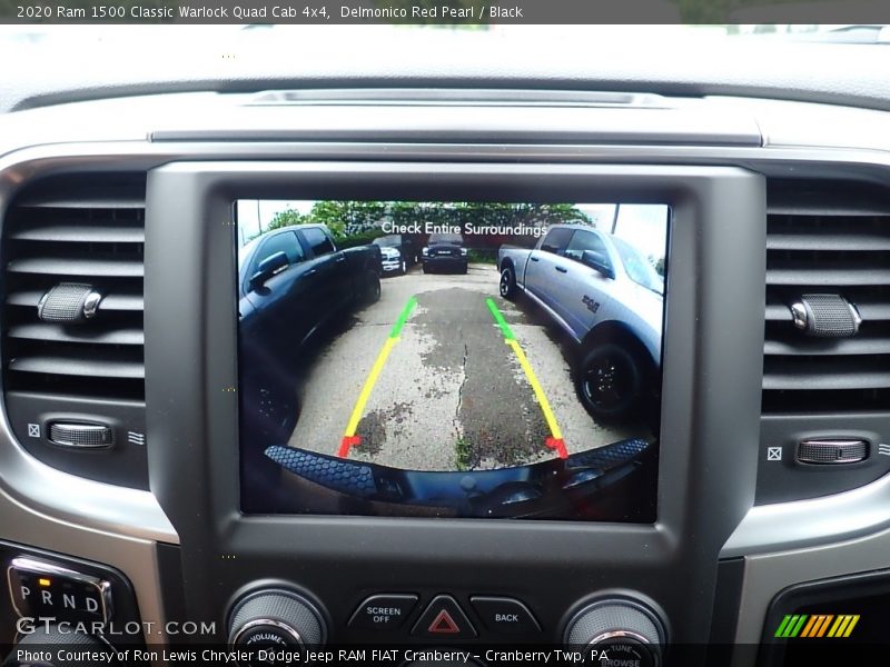 Delmonico Red Pearl / Black 2020 Ram 1500 Classic Warlock Quad Cab 4x4