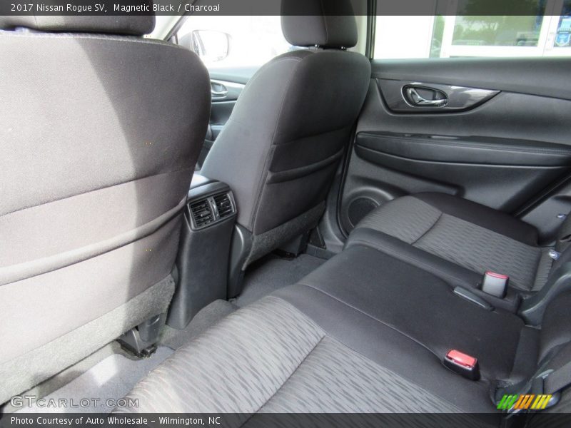 Rear Seat of 2017 Rogue SV