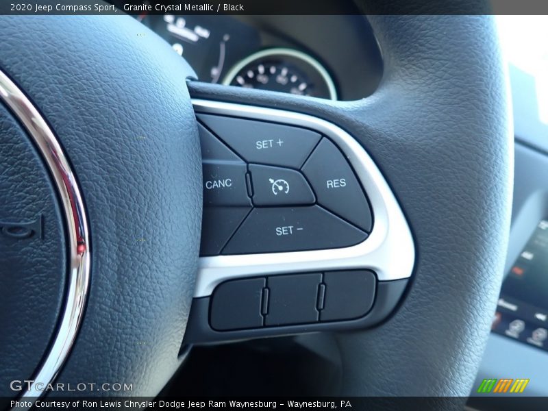 Granite Crystal Metallic / Black 2020 Jeep Compass Sport