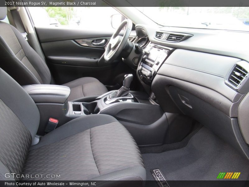 Front Seat of 2017 Rogue SV