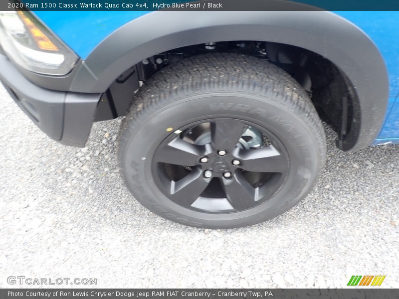 Hydro Blue Pearl / Black 2020 Ram 1500 Classic Warlock Quad Cab 4x4