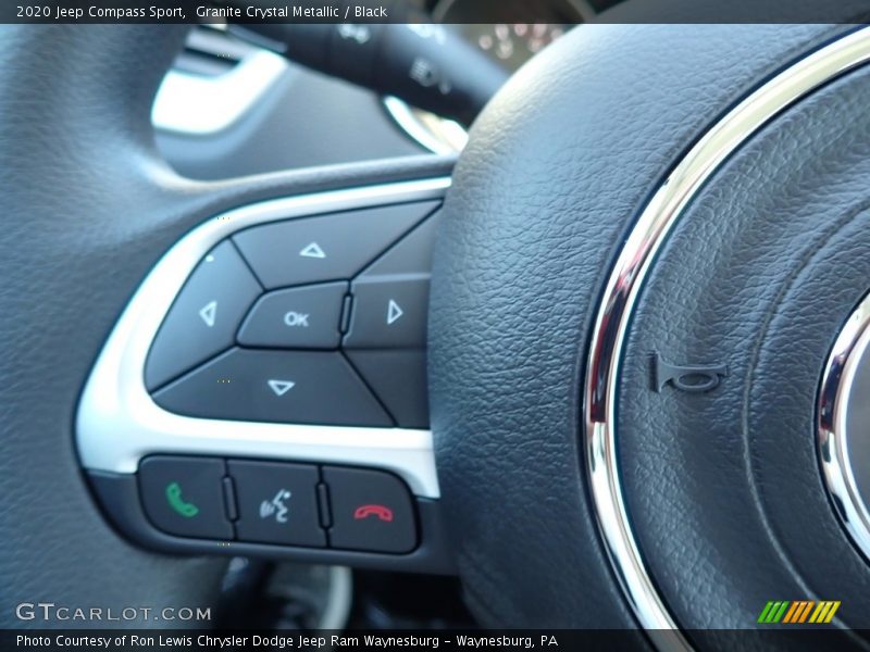 Granite Crystal Metallic / Black 2020 Jeep Compass Sport