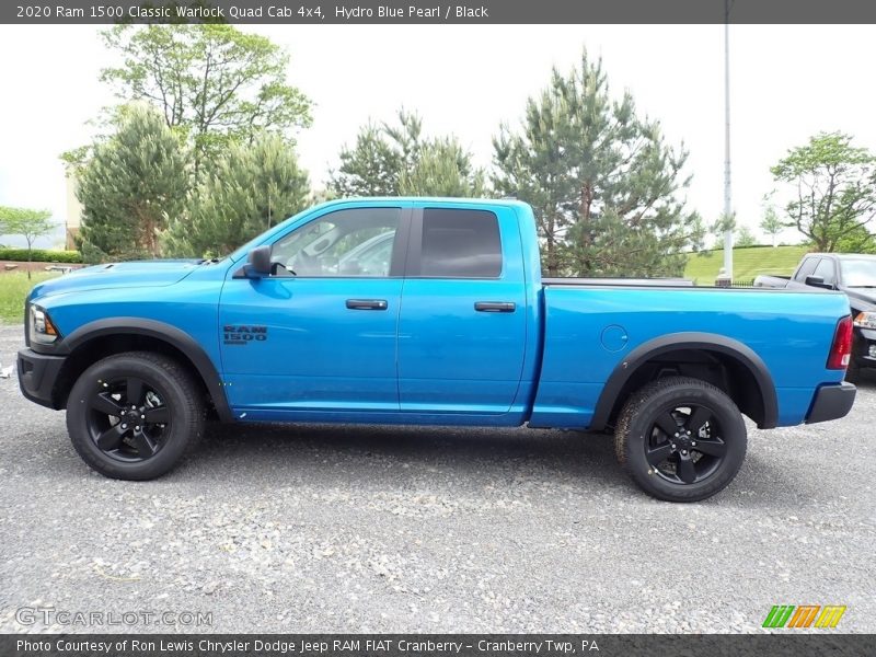  2020 1500 Classic Warlock Quad Cab 4x4 Hydro Blue Pearl