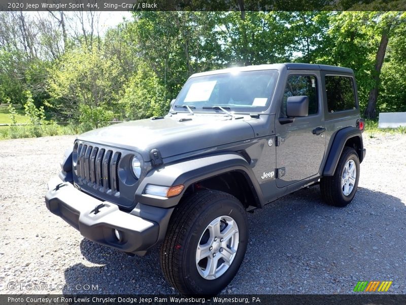 Sting-Gray / Black 2020 Jeep Wrangler Sport 4x4