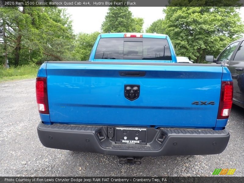 Hydro Blue Pearl / Black 2020 Ram 1500 Classic Warlock Quad Cab 4x4