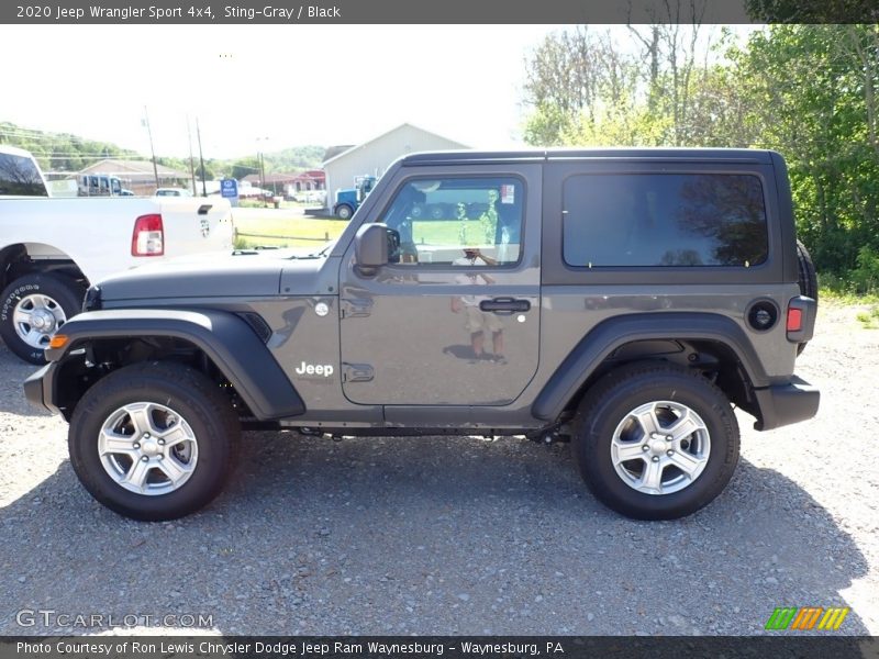 Sting-Gray / Black 2020 Jeep Wrangler Sport 4x4