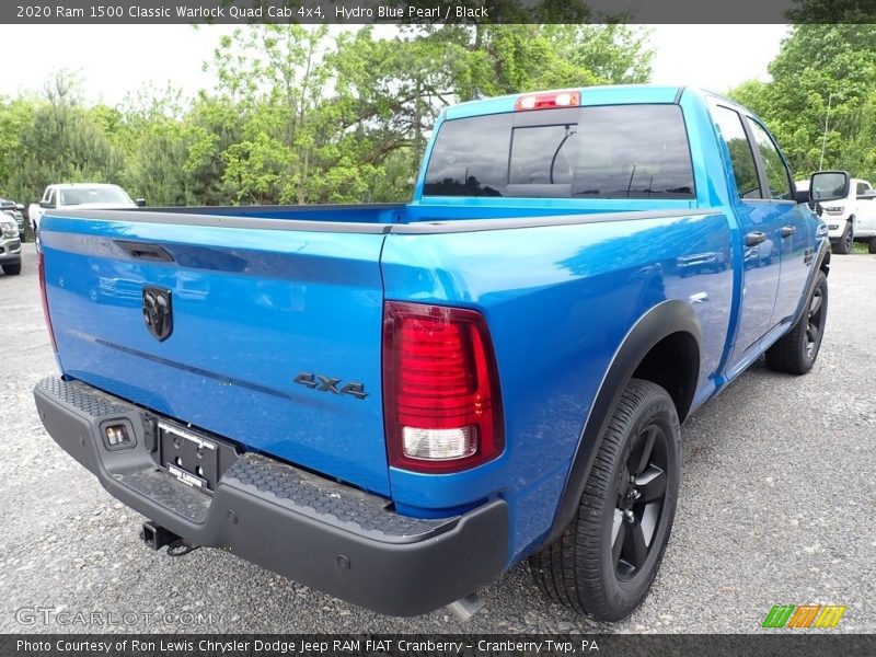 Hydro Blue Pearl / Black 2020 Ram 1500 Classic Warlock Quad Cab 4x4