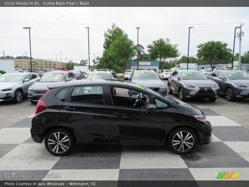 Crystal Black Pearl / Black 2019 Honda Fit EX