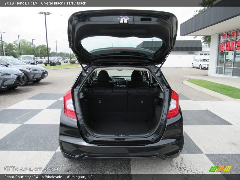 Crystal Black Pearl / Black 2019 Honda Fit EX