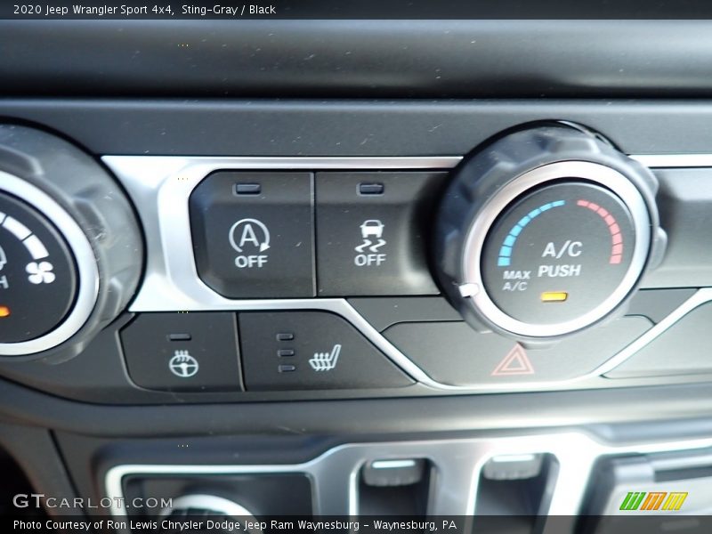 Sting-Gray / Black 2020 Jeep Wrangler Sport 4x4