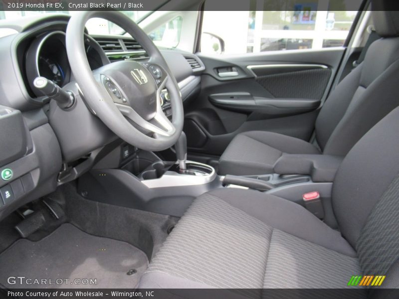 Crystal Black Pearl / Black 2019 Honda Fit EX