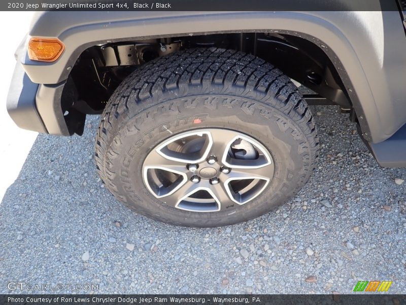 Black / Black 2020 Jeep Wrangler Unlimited Sport 4x4