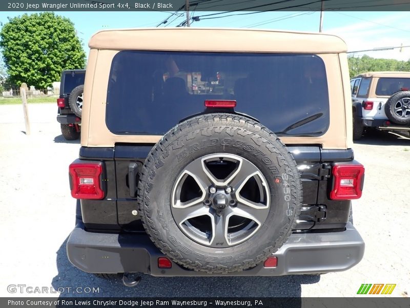 Black / Black 2020 Jeep Wrangler Unlimited Sport 4x4