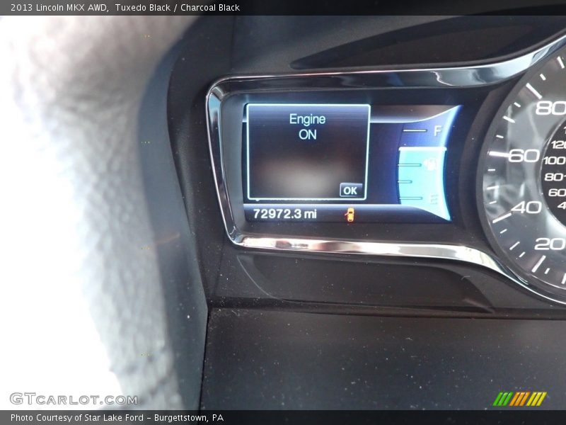 Tuxedo Black / Charcoal Black 2013 Lincoln MKX AWD